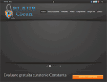 Tablet Screenshot of curatenieblaur.ro